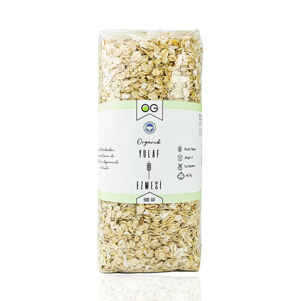 Organik Tam yulaf ezmesi 500 gr