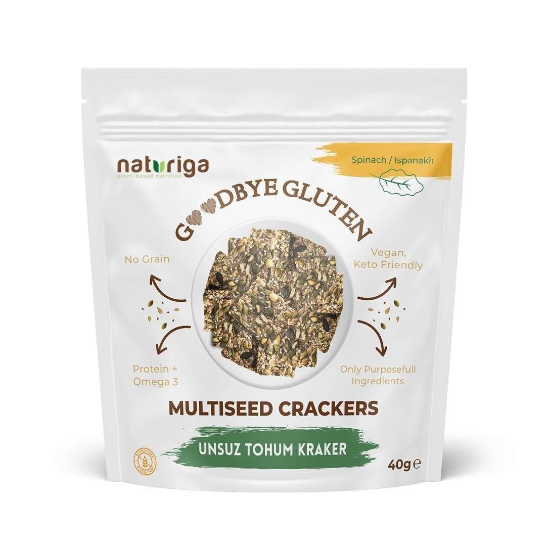 Unsuz tohum kraker (ıspanaklı) 40gr