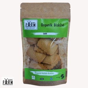 Organik petibör bisküvi (sade)
