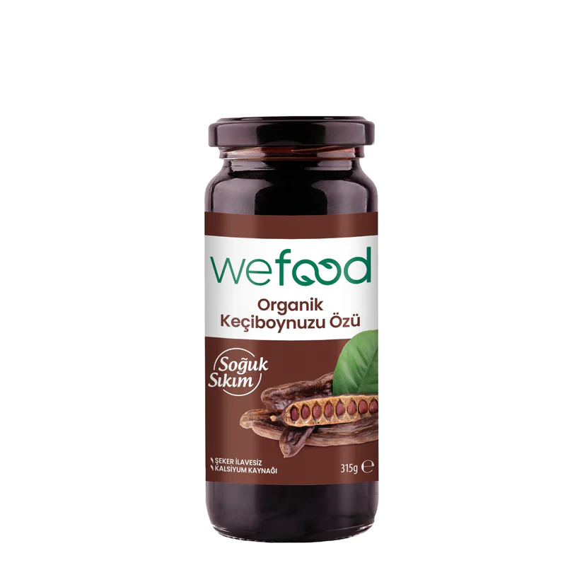 Wefood Organik Keçiboynuzu Özü 315 gr (Soğuk Sıkım)