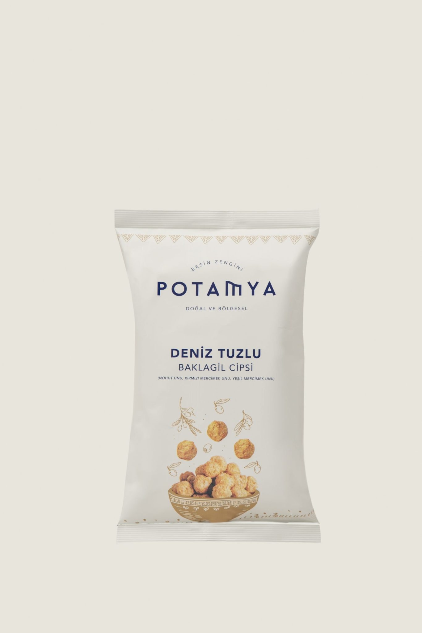 Baklagil cips ( deniz tuzlu)